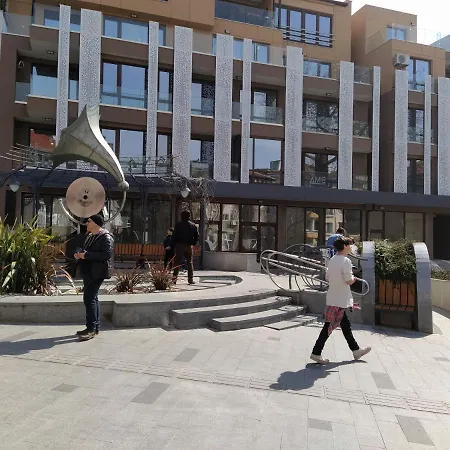 아파트 Center Gramophone With Private Parking 부르가스